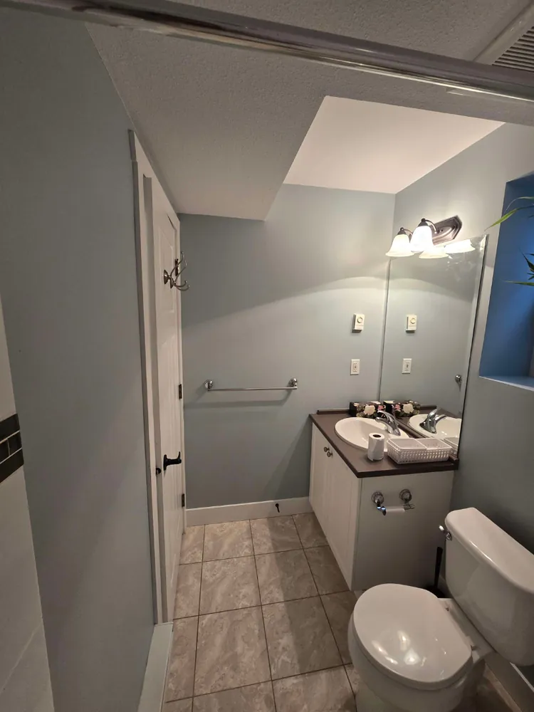 Bathroom before painting