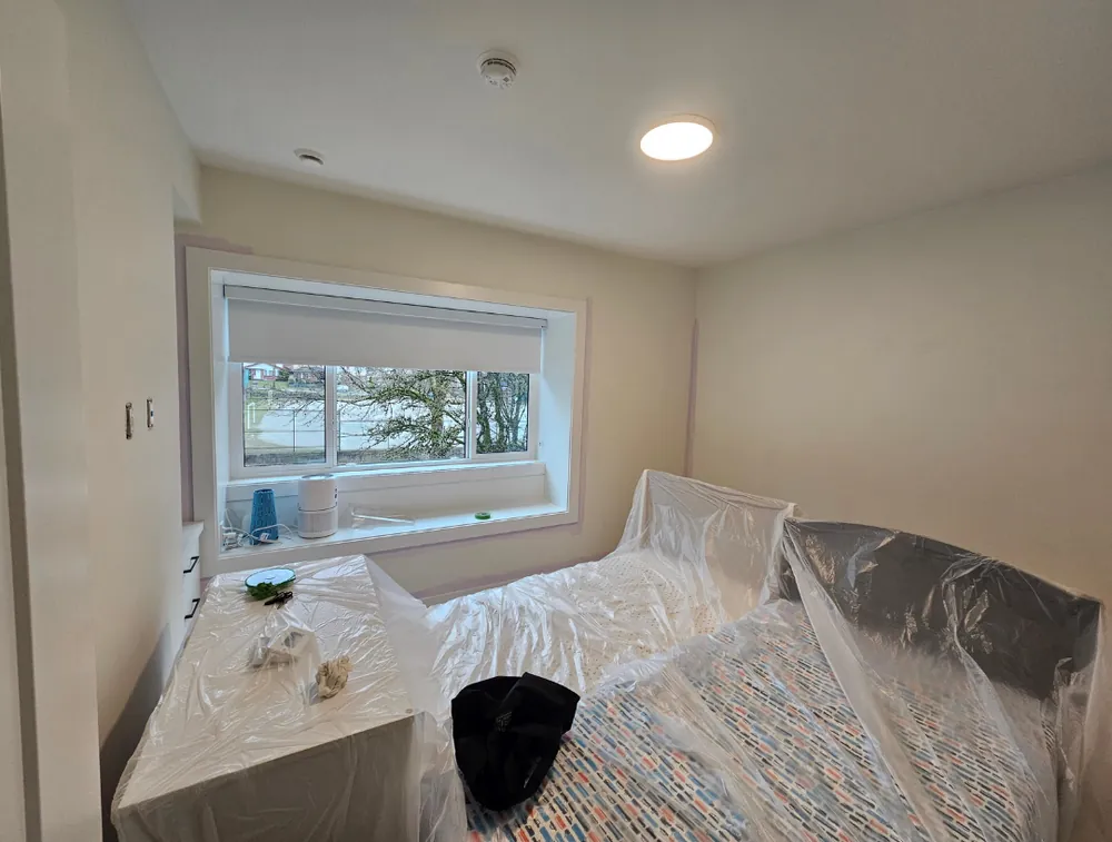 Bedroom before painting