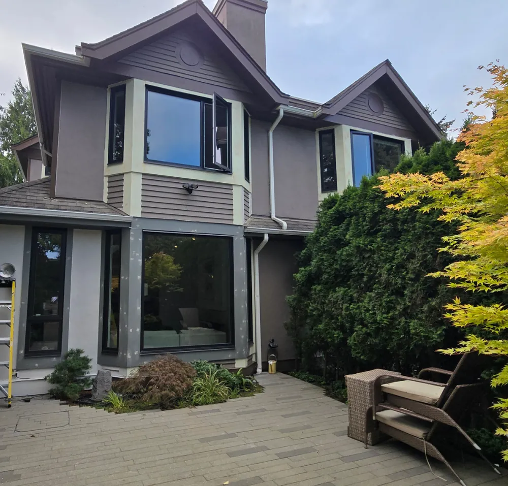 Home exterior before painting